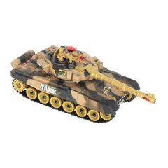 Kaugjuhitav tank War Tank 9993, pruun цена и информация | Игрушки для мальчиков | hansapost.ee