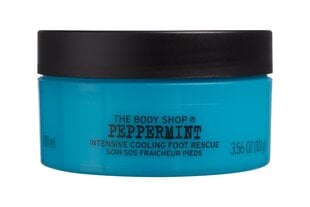 Jahutav jalakreem The Body Shop Peppermint, 100 ml hind ja info | Kehakreemid, kehaõlid ja losjoonid | hansapost.ee