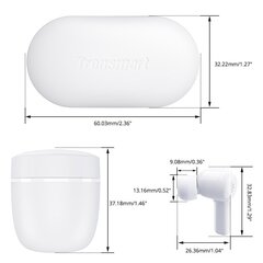 TronsmArt Apollo Air TWS 372452 White цена и информация | Наушники | hansapost.ee