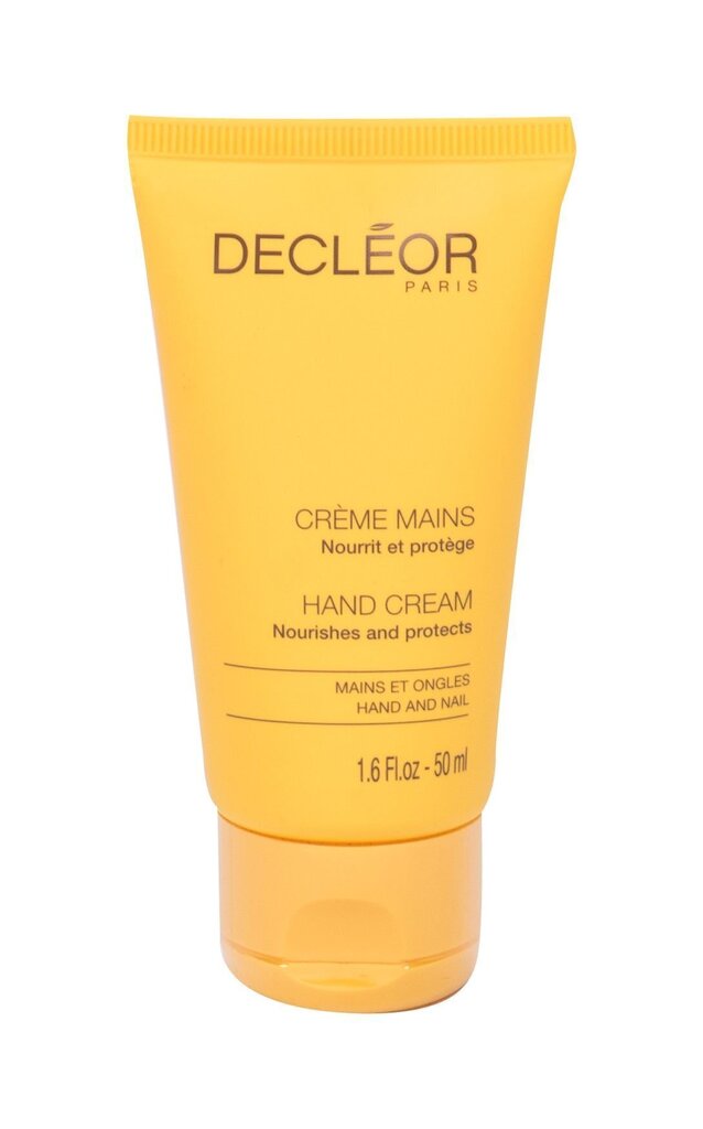 Toitev kätekreem Decleor Aroma Comfort Creme Mains Nutrrit Et Protege 50 ml hind ja info | Kehakreemid, kehaõlid ja losjoonid | hansapost.ee