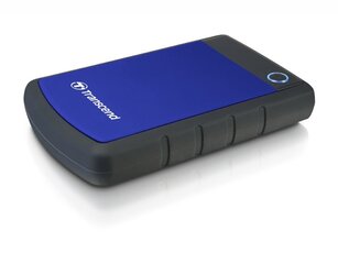 Väline kõvaketas Transcend StoreJet 25H3 1TB 2,5" USB 3.0, sinine hind ja info | Välised kõvakettad | hansapost.ee