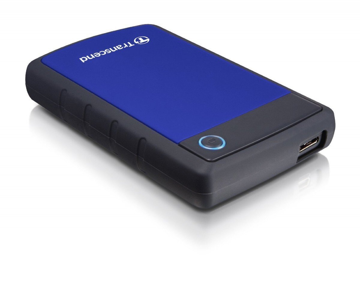 Väline kõvaketas Transcend StoreJet 25H3 1TB 2,5" USB 3.0, sinine hind ja info | Välised kõvakettad | hansapost.ee