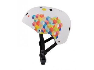 Sunbaby детский защитный регулируемый шлем J13.014.1.4 Cubic White 52-57см цена и информация | Шлемы | hansapost.ee