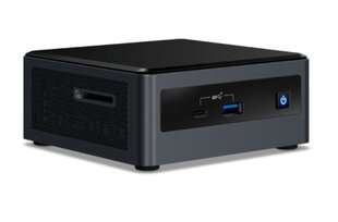 Intel NUC NUC10i5FNHN UCFF Black i5-10210U 1.6 GHz цена и информация | Стационарные компьютеры | hansapost.ee