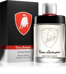 Tualettvesi Tonino Lamborghini Invincibile EDT meestele 125 ml hind ja info | Tonino Lamborghini Parfüümid, lõhnad ja kosmeetika | hansapost.ee