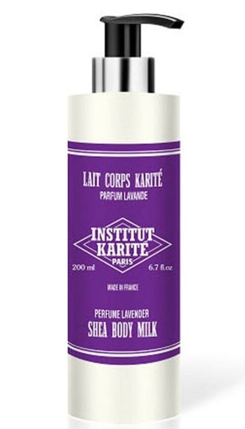 Ihupiim Institute Karite Paris Shea Lavender 200 ml цена и информация | Kehakreemid, kehaõlid ja losjoonid | hansapost.ee