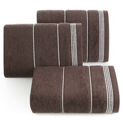 Puuvillane pruun rätik, 30x50 cm. hind ja info | Rätikud ja saunalinad | hansapost.ee