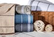 Puuvillane pruuni värvi rätik, 50x90 cm. hind ja info | Rätikud ja saunalinad | hansapost.ee
