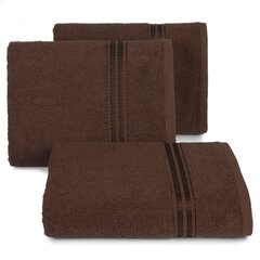 Puuvillane rätik, pruun, 30x50 cm. hind ja info | Rätikud ja saunalinad | hansapost.ee
