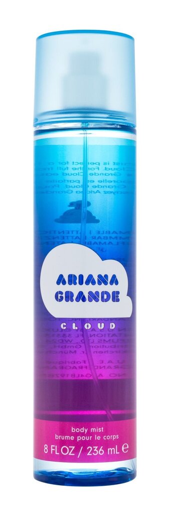 Lõhnav kehasprei Ariana Grande Cloud, 236 ml цена и информация | Dušigeelid ja deodorandid naistele | hansapost.ee