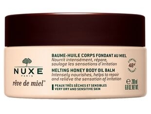 <p>Крем для тела NUXE Reve de Miel Melting Honey Body Oil Balm, 200 мл</p>
 цена и информация | Кремы, лосьоны для тела | hansapost.ee