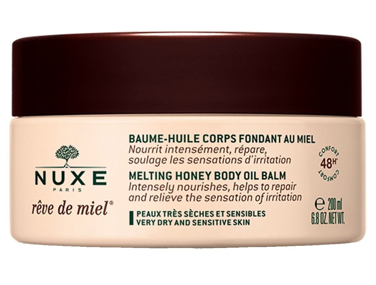 NUXE Reve de Miel Melting Honey Body Oil Balm kehakreem 200 ml цена и информация | Kehakreemid, kehaõlid ja losjoonid | hansapost.ee