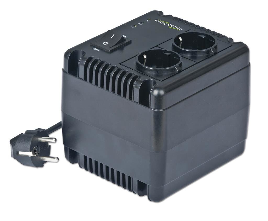 Vahelduvpinge stabilisaator Gembird AVR, 600W цена и информация | Inverterid ja muundurid | hansapost.ee