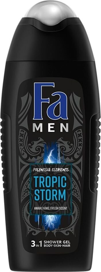 Dušigeel Fa Men Tropic Storm, 400 ml цена и информация | Dušigeelid, õlid | hansapost.ee