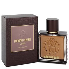 Roberto Cavalli Uomo Deep Desire EDT meestele 100 ml цена и информация | Женские духи | hansapost.ee