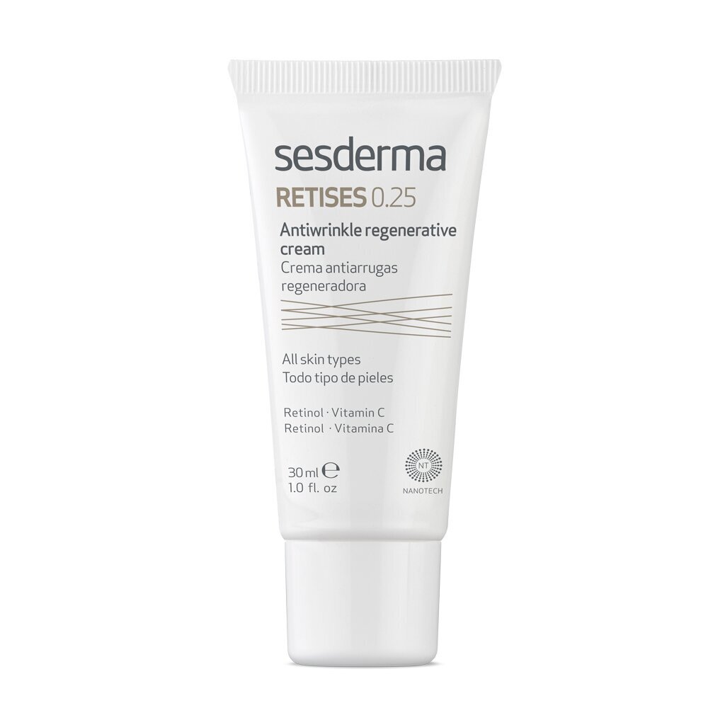 Näokreem Sesderma Refreshing Cream with Retinol and Vitamin C Retises (Antiwrinkle Regenerative Cream) 30 ml цена и информация | Näokreemid | hansapost.ee