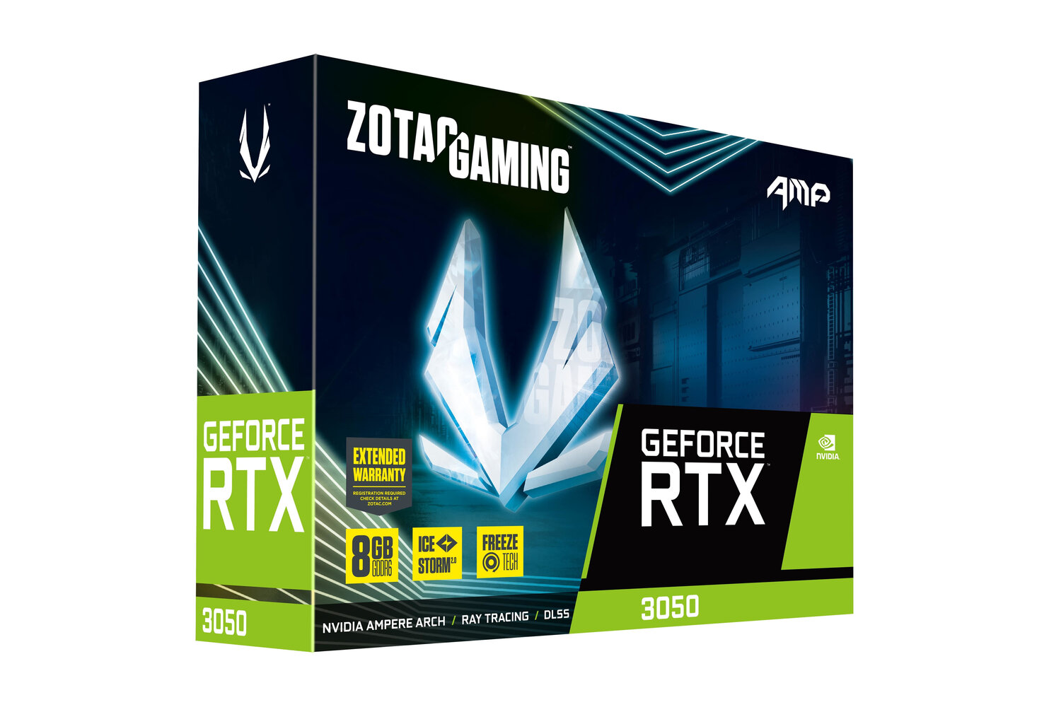 Zotac Gaming GeF RTX 3050 AMP цена и информация | Videokaardid | hansapost.ee