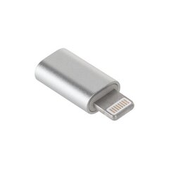 Adapter Micro USB Lightning hind ja info | USB adapterid ja jagajad | hansapost.ee