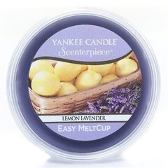 Yankee Candle Lemon Lavender Scenterpiece Easy MeltCup (Lemon with Lavender) - Fragrance Wax 61.0g цена и информация | Подсвечники, свечи | hansapost.ee