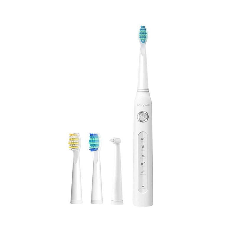 Sonic toothbrush + FairyWill FW-507+FW-5020E (white) цена и информация | Elektrilised hambaharjad | hansapost.ee