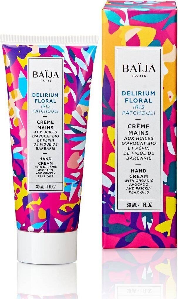 Kätekreem Baija Delirium Floral, 30 ml hind ja info | Kehakreemid, kehaõlid ja losjoonid | hansapost.ee