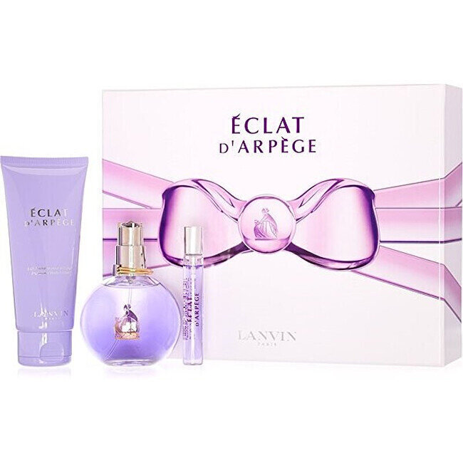 Komplekt Lanvin Eclat D'Arpege: EDP naistele 100 ml + ihupiim 100 ml + EDP naistele 7,5 ml hind ja info | Parfüümid naistele | hansapost.ee