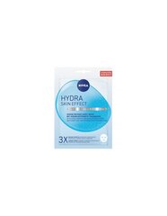 Näomask Nivea Hydra Skin Effect (Serum Infused Sheed Mask) 20 ml hind ja info | Näomaskid ja silmamaskid | hansapost.ee