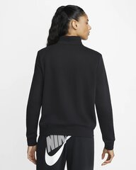 Nike naiste dressipluus NSW CLUB FLC QZ STD, must hind ja info | Pusad naistele | hansapost.ee