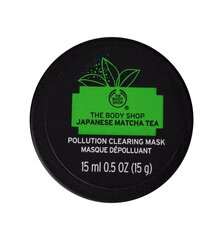 Уменьшающая воздействие загрязнения маска для лица The Body Shop Japanese Matcha Tea, 15 мл цена и информация | The Body Shop Для ухода за лицом | hansapost.ee