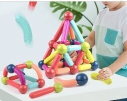 Magnetklotsid lastele, 50 elementi price and information | Toys for girls | hansapost.ee