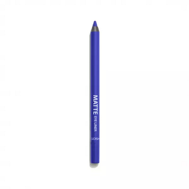 Silmapliiats Gosh Matte Eyeliner No.008 Crazy Blue, 1,2g цена и информация | Lauvärvid, ripsmetušid ja silmapliiatsid | hansapost.ee