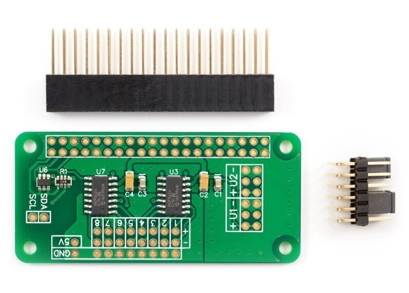 ADC diferentsiaal Pi – MCP3424 – 8 kanaliga A / C цена и информация | Konstruktorid, robootika ja tarvikud | hansapost.ee