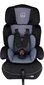 Turvatool BabyGO FreeMove 9-36 kg, must/hall цена и информация | Turvatoolid ja turvahällid | hansapost.ee