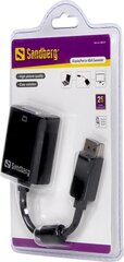 Sandberg 50843 цена и информация | Адаптеры, USB-разветвители | hansapost.ee