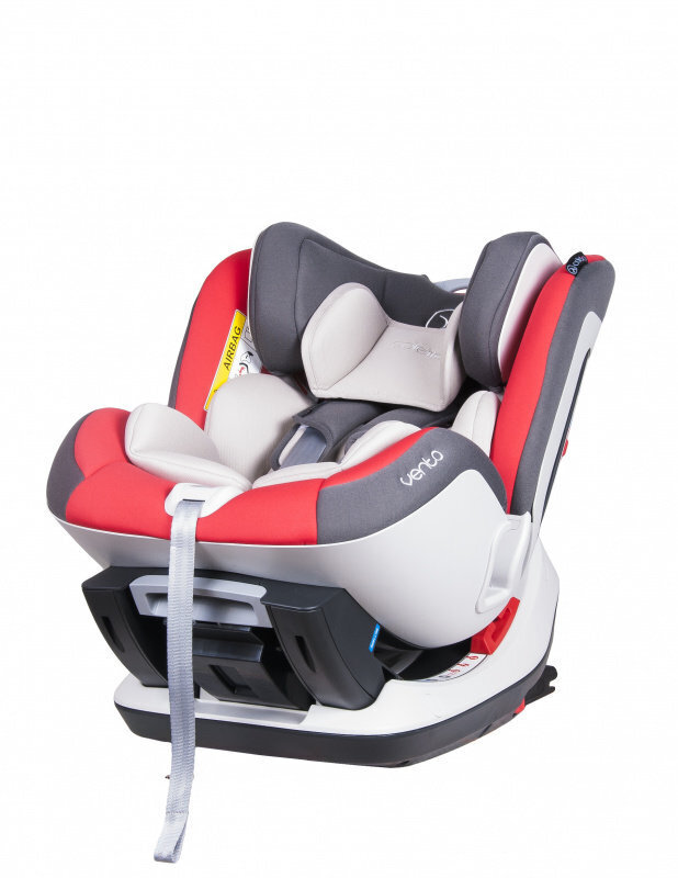 Turvatool Coletto Vento isofix 0-25 kg. Punane hind ja info | Turvatoolid ja turvahällid | hansapost.ee