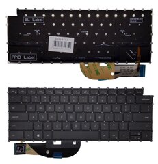 Klaviatuur DELL XPS 9500, valgustatusega, US hind ja info | Arvutikomponentide tarvikud | hansapost.ee