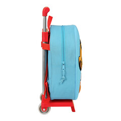 3D школьная сумка на колесиках The Lion King Simba Красный Светло-синий (28 x 10 x 67 см) цена и информация | Школьные рюкзаки, спортивные сумки | hansapost.ee