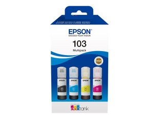 Картридж с чернилами Epson C13T00S64A 4 шт., оригинальный, черный, голубой, пурпурный, желтый цена и информация | Картриджи и тонеры | hansapost.ee