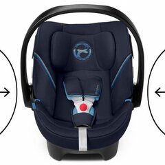 Автомобильное кресло Cybex Aton 5, 0-13 кг, Soho grey, mid grey цена и информация | Автокресла | hansapost.ee