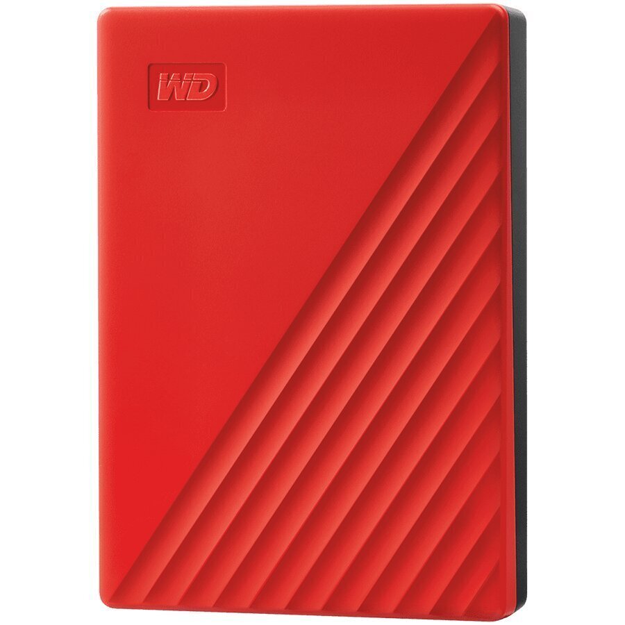 WD My Passport 4TB, USB 3.2, Punane hind ja info | Välised kõvakettad | hansapost.ee