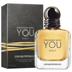 Духи Armani Stornger With You Only EDT, 50 мл цена и информация | Мужские духи | hansapost.ee