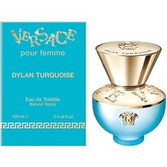 Naiste tualettvesi Versace Dylan Turquoise pour Femme EDT Tester, 100 ml hind ja info | Parfüümid naistele | hansapost.ee