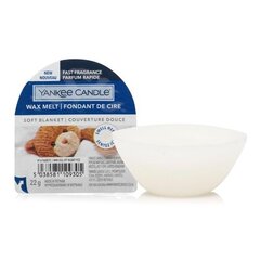 Lõhnavaha Yankee Candle Soft Blanket Was Melt - Aromatic wax for aroma lamps, 22 g hind ja info | Küünlad, küünlajalad | hansapost.ee