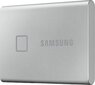 Väline kõvaketas Samsung T7 Touch 1TB USB 3.2 Write speed 1000 MBytes/sec Read speed 1050 MBytes/sec MU-PC1T0S/WW цена и информация | Välised kõvakettad | hansapost.ee