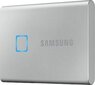 Väline kõvaketas Samsung T7 Touch 1TB USB 3.2 Write speed 1000 MBytes/sec Read speed 1050 MBytes/sec MU-PC1T0S/WW hind ja info | Välised kõvakettad | hansapost.ee