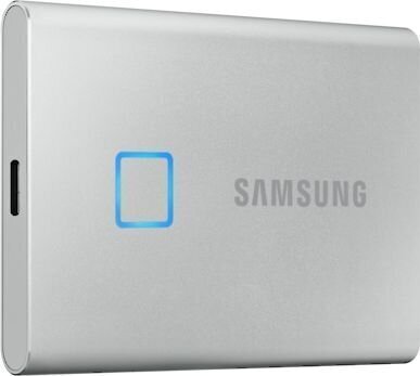 Väline kõvaketas Samsung T7 Touch 1TB USB 3.2 Write speed 1000 MBytes/sec Read speed 1050 MBytes/sec MU-PC1T0S/WW hind ja info | Välised kõvakettad | hansapost.ee