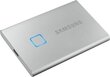 Väline kõvaketas Samsung T7 Touch 1TB USB 3.2 Write speed 1000 MBytes/sec Read speed 1050 MBytes/sec MU-PC1T0S/WW цена и информация | Välised kõvakettad | hansapost.ee