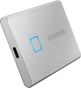 Väline kõvaketas Samsung T7 Touch 1TB USB 3.2 Write speed 1000 MBytes/sec Read speed 1050 MBytes/sec MU-PC1T0S/WW цена и информация | Välised kõvakettad | hansapost.ee