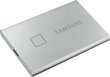 Väline kõvaketas Samsung T7 Touch 1TB USB 3.2 Write speed 1000 MBytes/sec Read speed 1050 MBytes/sec MU-PC1T0S/WW hind ja info | Välised kõvakettad | hansapost.ee