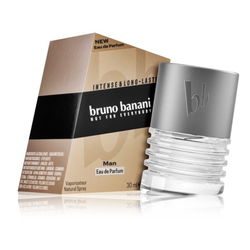 Meeste parfüüm Bruno Banani Man Intense EDP, 30 ml hind ja info | Parfüümid meestele | hansapost.ee